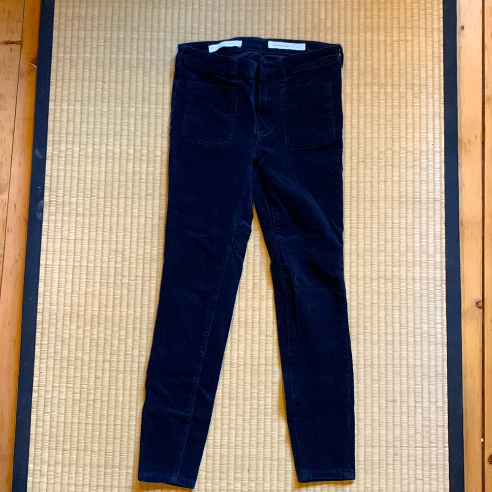 ANTHROPOLOGIE. High-Rise Skinny Pants, Size 25